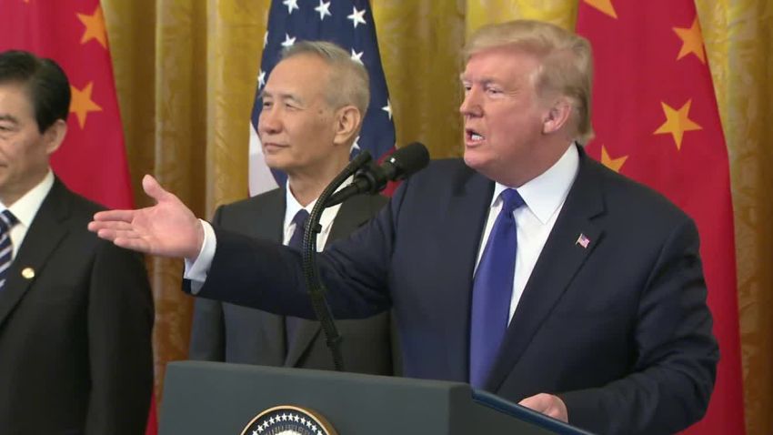 trump signs china trade deal 01152020