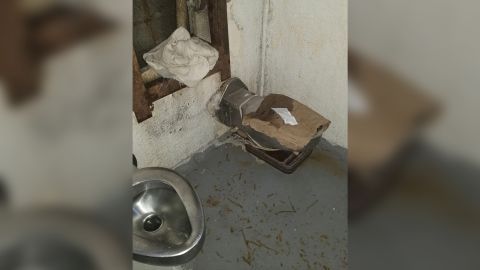 Numerous toilets were leaking or inoperable in the prison, the health inspector said.