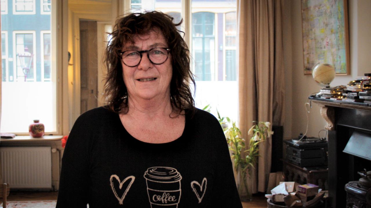 <strong>Noise factor:</strong> Martine Groen, 70, who has lived along canal Oudezijds Achterburgwal for years, says she experiences a lot of nuisance behavior from loud tourists.