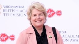 Sandi Toksvig attends the Virgin Media British Academy Television Awards 2019 at The Royal Festival Hall on May 12, 2019 in London, England.