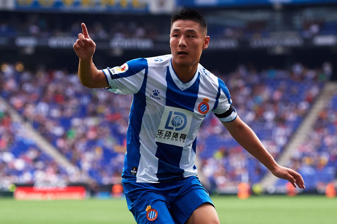 The signing of superstar striker Wu Lei has boosted Espanyol's popularity in China immensely.