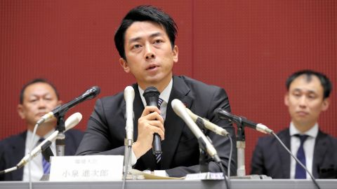 Shinjiro Koizumi is widely seen as a future prime ministerial candidate.
