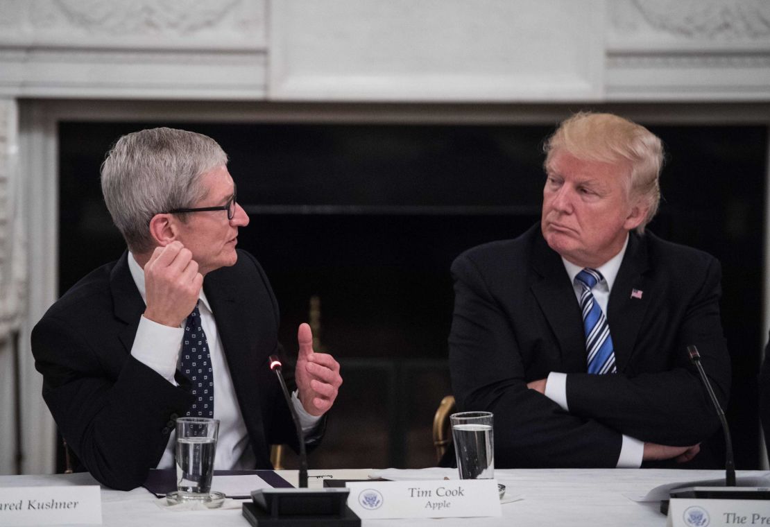 Apple CEO Tim Cook has spent years cultivating a relationship with President Donald Trump. Now it may face a test over a renewed fight over encryption.