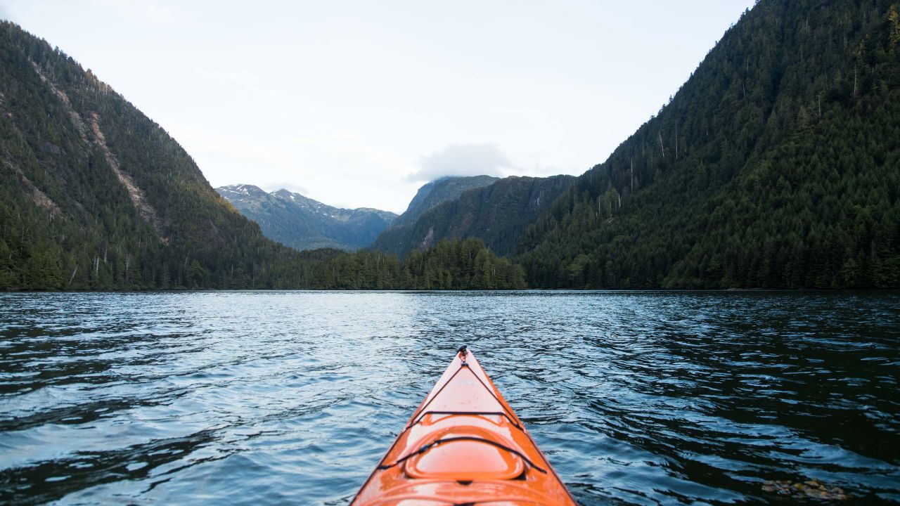 Haida canoes, which could be up to 60 feet long and hold as many as 40 people, were the only ones capable of crossing the Hecate Strait to the mainland.