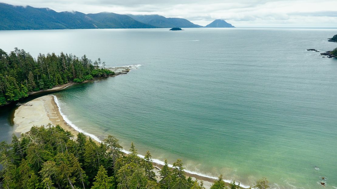 Haida Gwaii is separated from the mainland of British Columbia by more than 80 nautical miles of rough waters across the Hecate Strait.