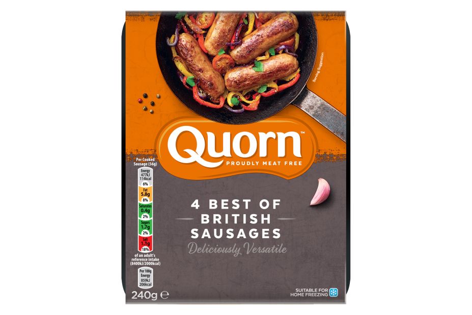 In Quorn, the fungus is mixed with an egg- or potato-based binder to produce meat alternatives including fake mince, sausages and chicken nuggets.