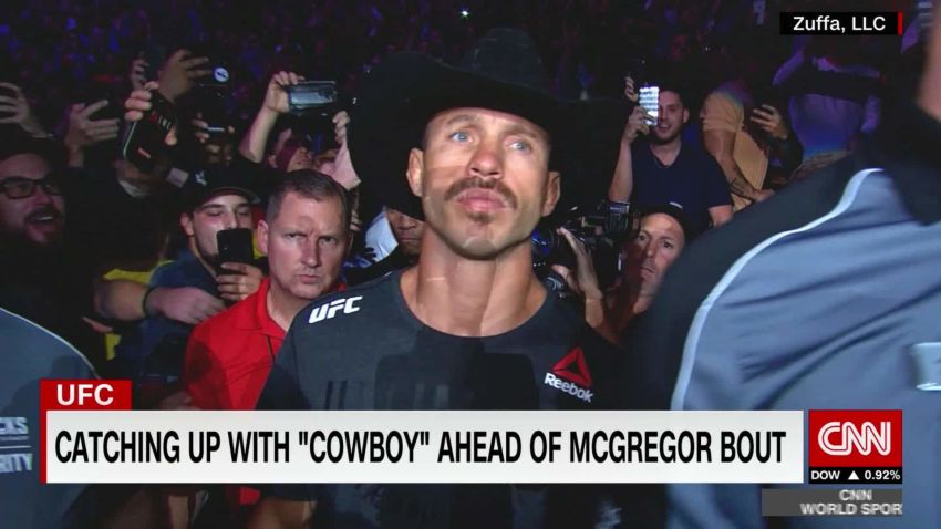 Catching up with "Cowboy" ahead of the Conor McGregor bout_00003815.jpg