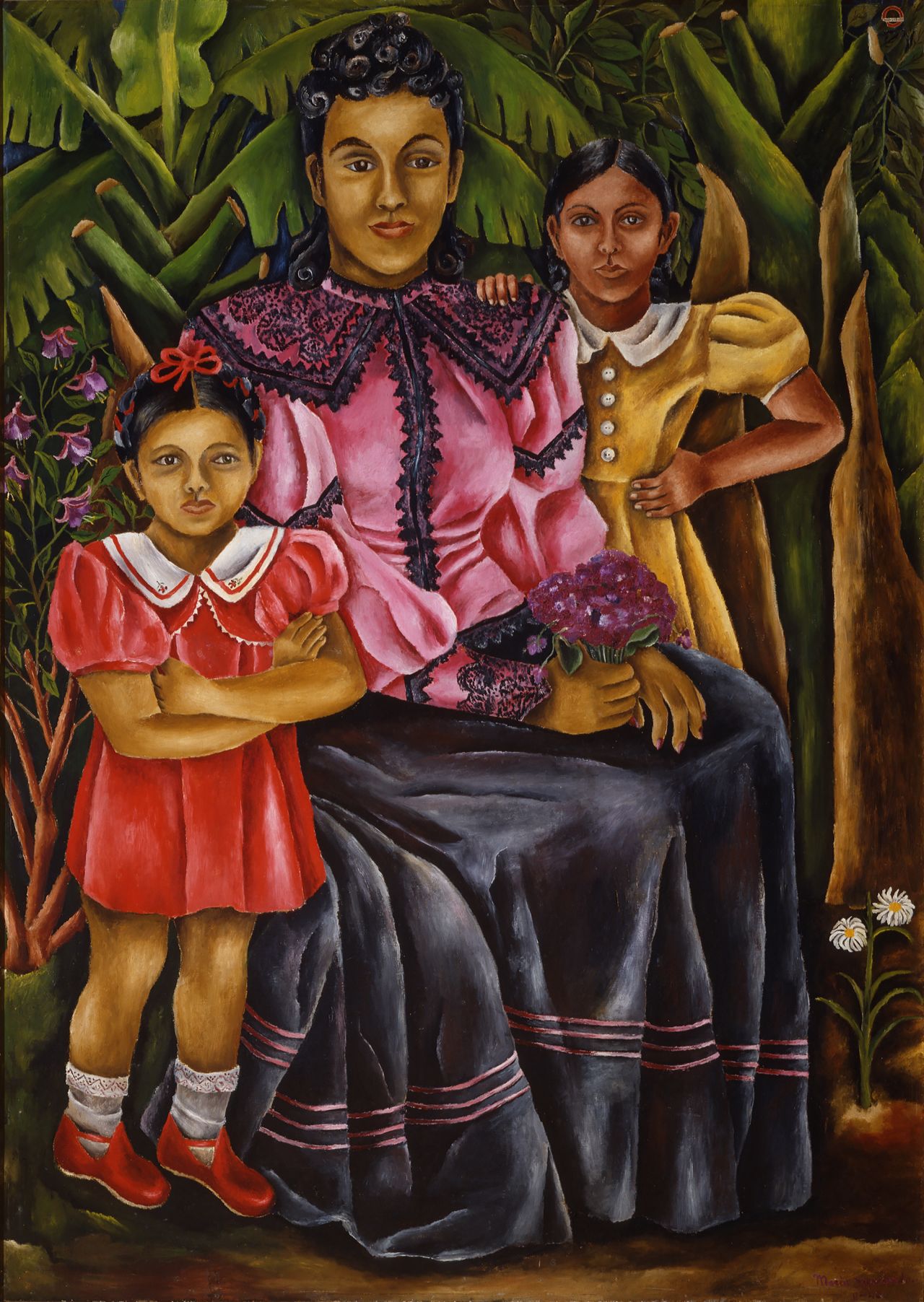 "My Nieces" (1940) by María Izquierdo. 