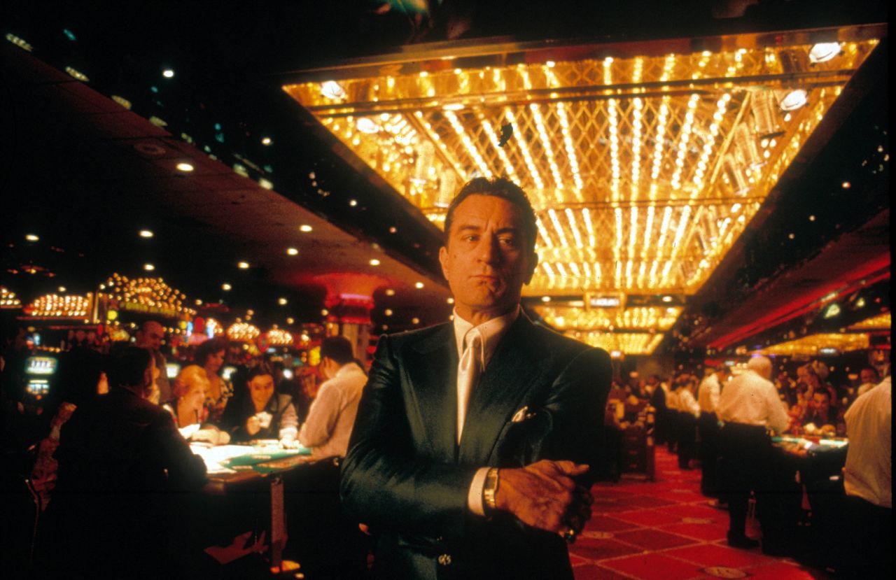 De Niro stars in 1995's "Casino." It was the eighth time De Niro had starred in a Martin Scorsese film.