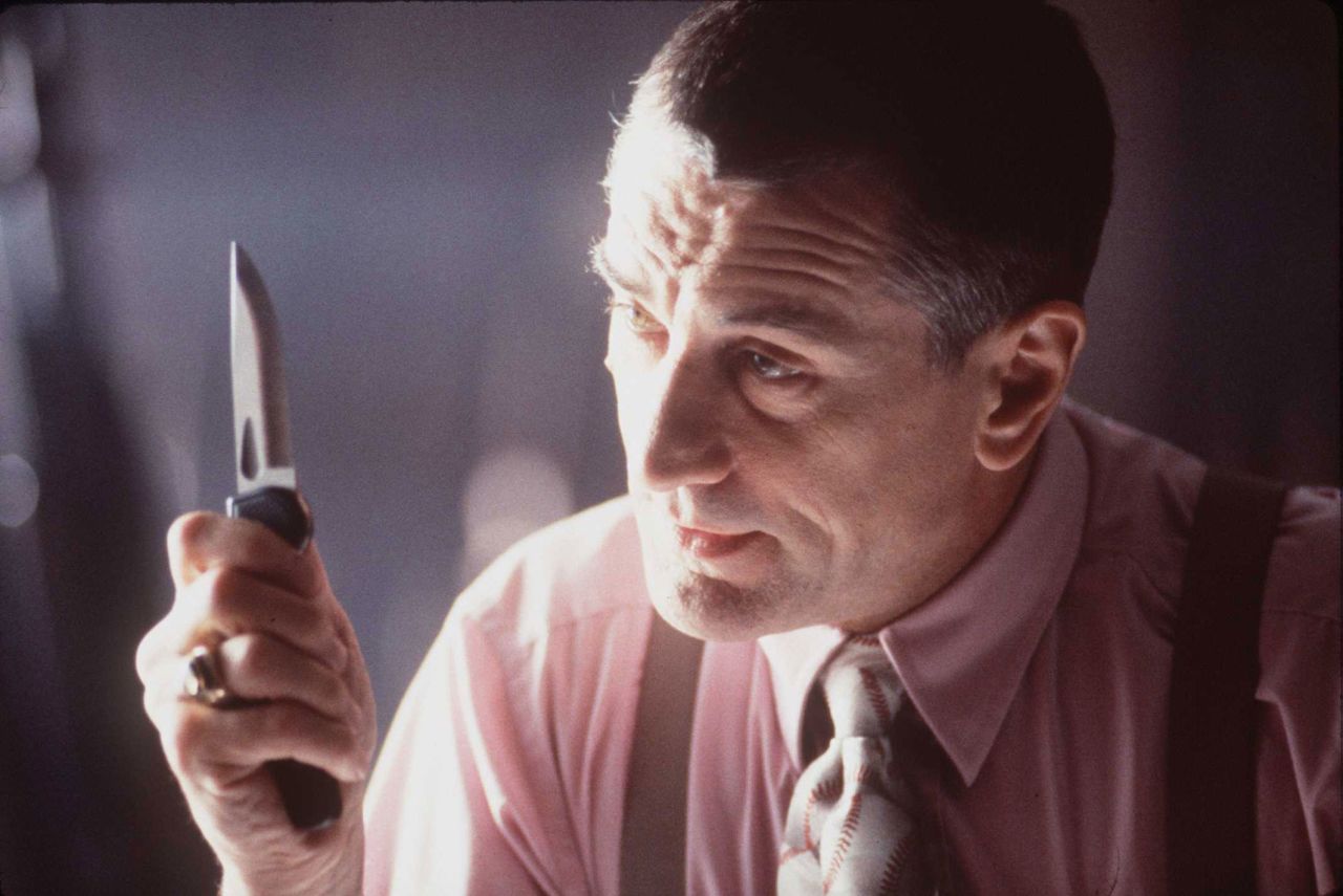 De Niro plays an obsessed baseball fan in 1996's "The Fan."