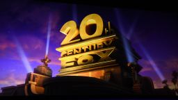 View of the 20th Century Fox logo during the CinemaCon Walt Disney Studios Motion Pictures Special presentation at the Colosseum Caesars Palace on April 3, 2019, in Las Vegas, Nevada. (Photo credit should read VALERIE MACON/AFP via Getty Images)