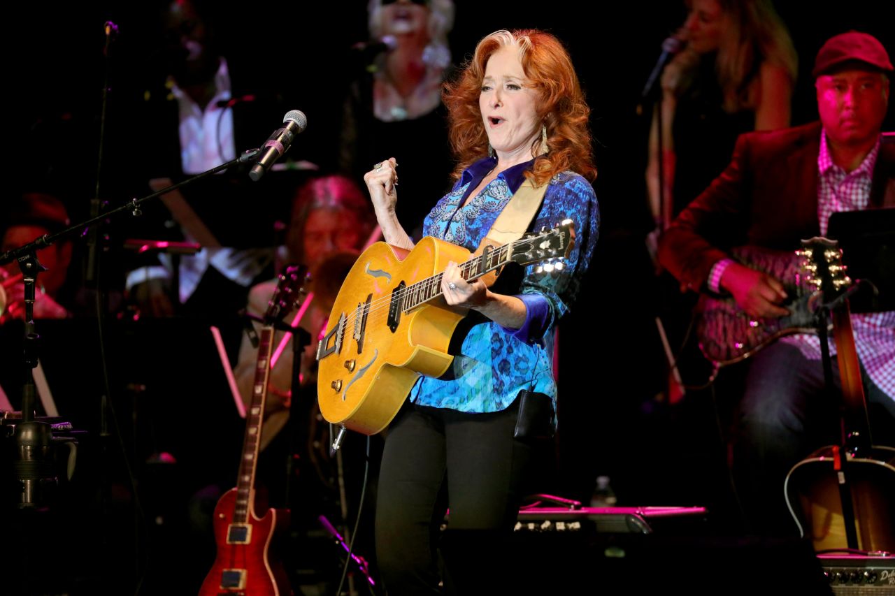 Bonnie Raitt is considered to be the godmother of green touring, according to Gardner. She has played concerts to raise awareness of environmental movements since the 1970s. 