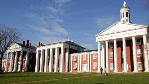 Washington and Lee University is named for President George Washington and Confederate Gen. Robert E. Lee.