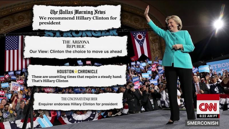 Should Newspapers Endorse Poltical Candidates? | CNN