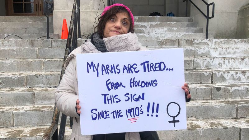 How protest signs are being used at the Women s March CNN