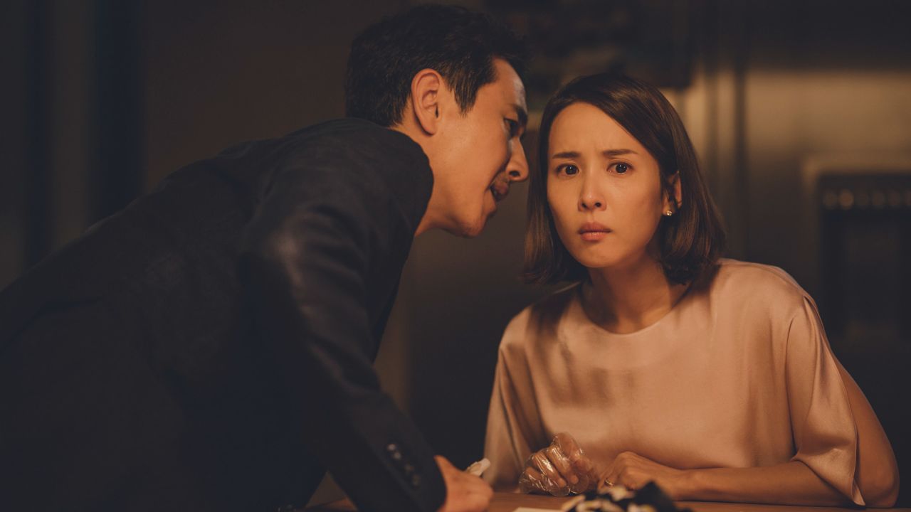 Sun-kyun Lee and Yeo-jeong Jo in 'Parasite.'
