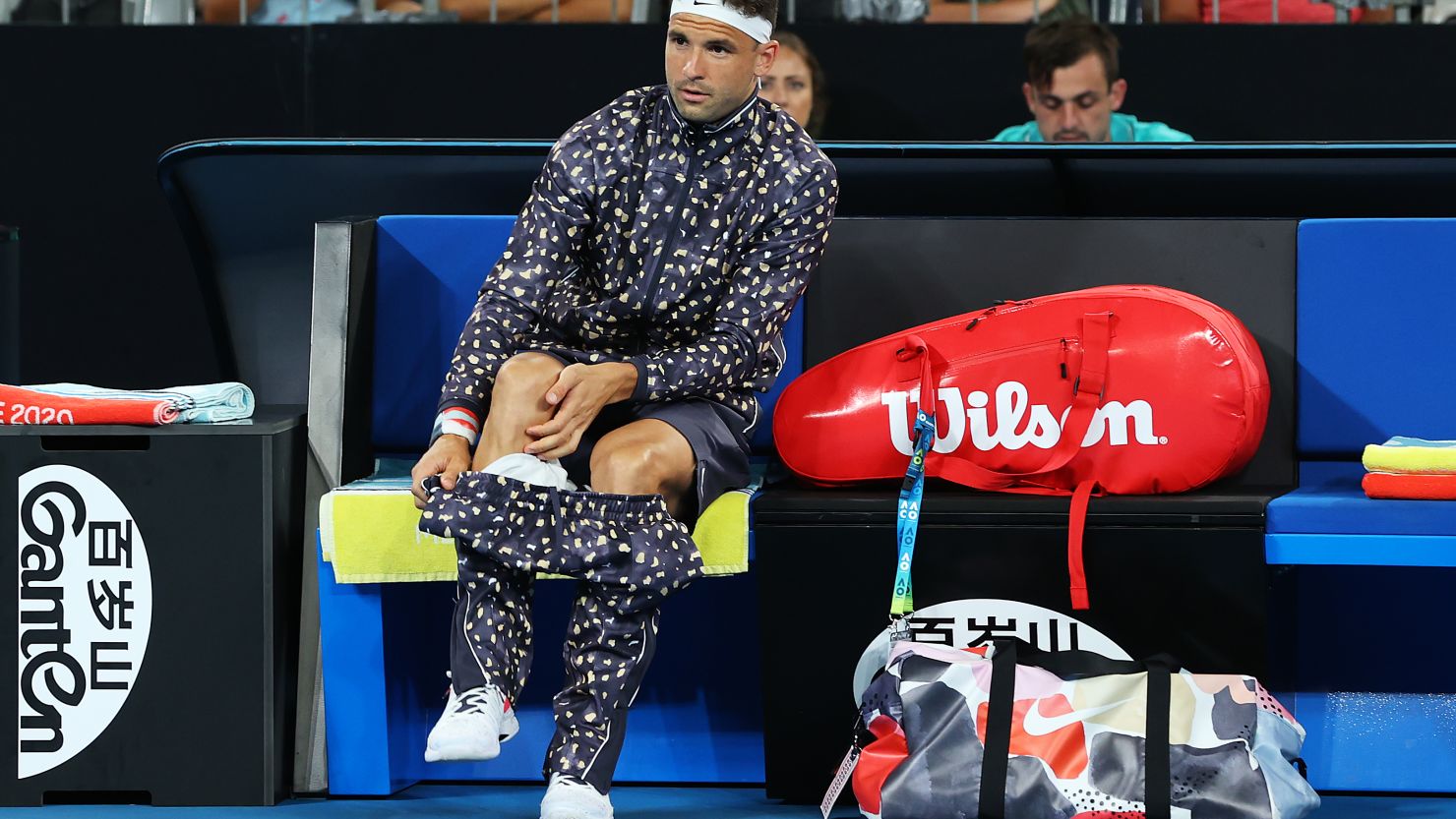 Grigor Dimitrov's tracksuit at the Australian Open -- some loved it, others were unconvinced.