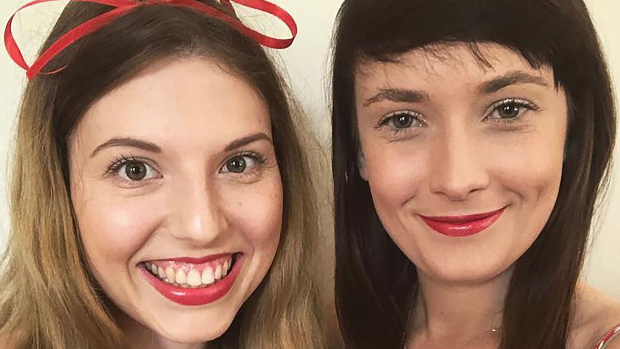Sasha-Lee Heekes, 24,  and Megan Watling 25