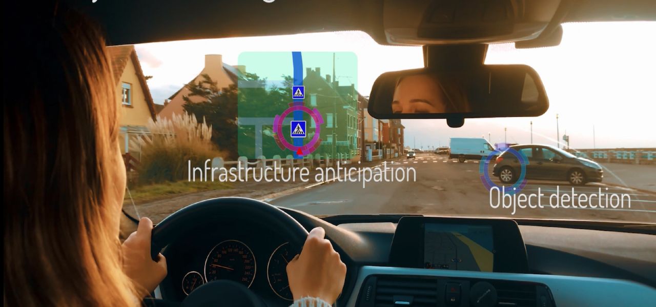The "SafetyNex" module from French company Nexyad provides real time risk assessments, informing drivers when risk is heightened.