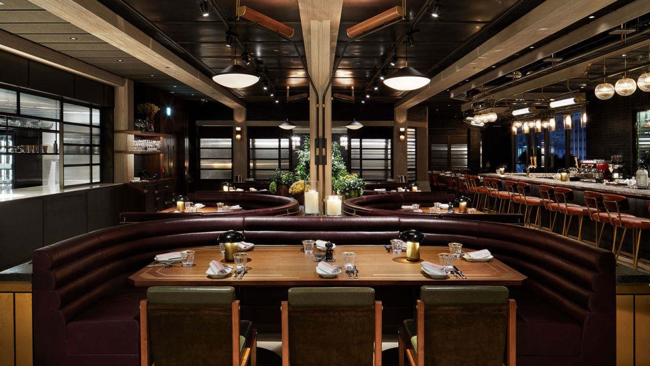 This new American grill and smokehouse is housed at the Rosewood Hong Kong.