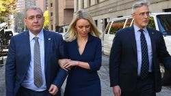 Lev Parnas, a Ukrainian-Floridian businessman who is both a client and associate of Rudy Giulianis arrives for his arraignment in the Southern District of New York (SDNY) on October 23, 2019. - Parnas was arrested for campaign finance violations along with fellow businessman Igor Fruman in Virginia. Both Parnas and Fruman are being held on a million dollars bond and have been served with subpoenas to testify as a part of the impeachment investigation conducted by the US House of Representatives. (Photo by Angela Weiss / AFP) (Photo by ANGELA WEISS/AFP via Getty Images)