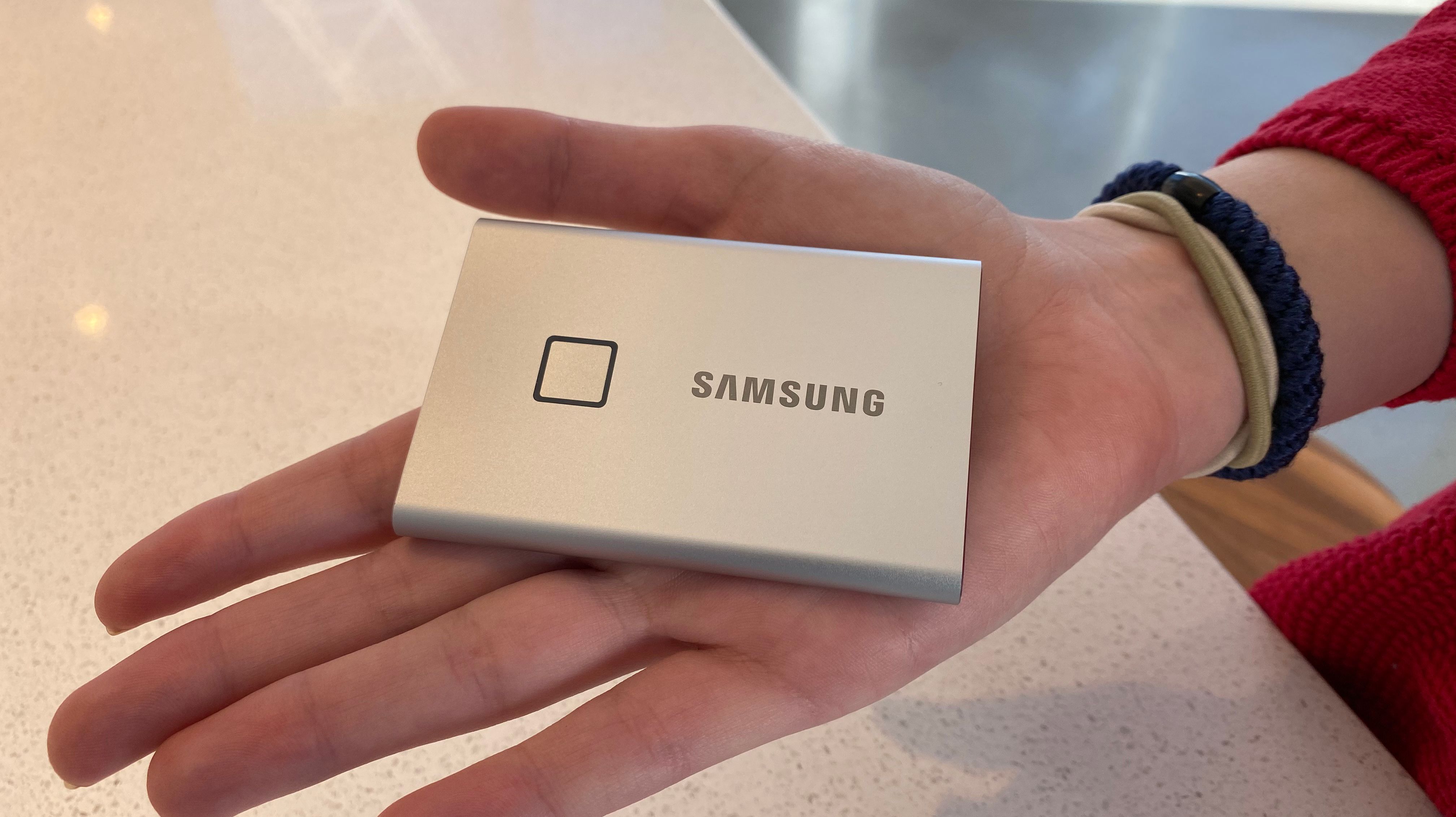 Samsung T7 Touch Portable SSD CNN Underscored