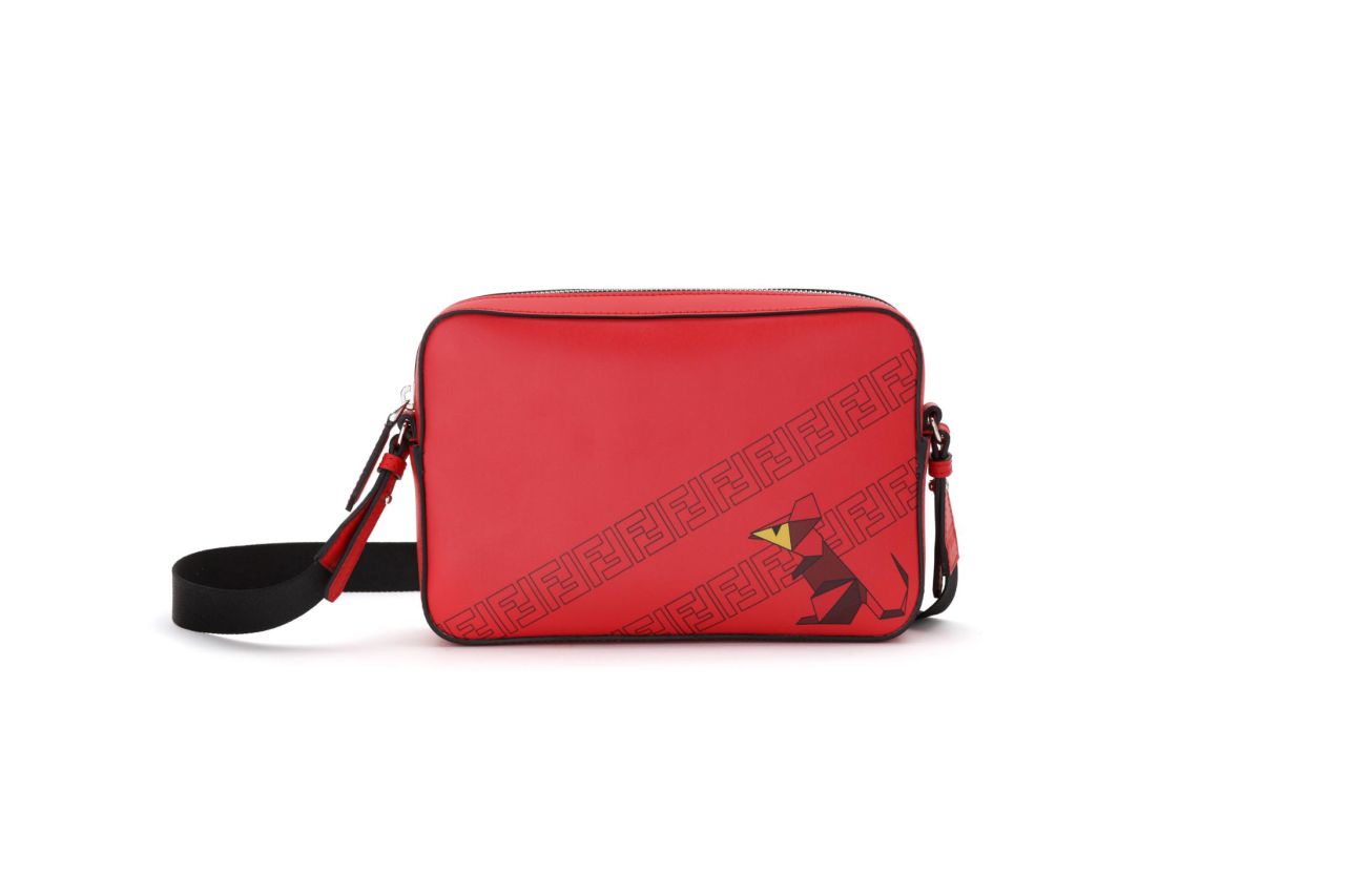 Men's mini bag from Fendi's Chinese new year 2020 collection.