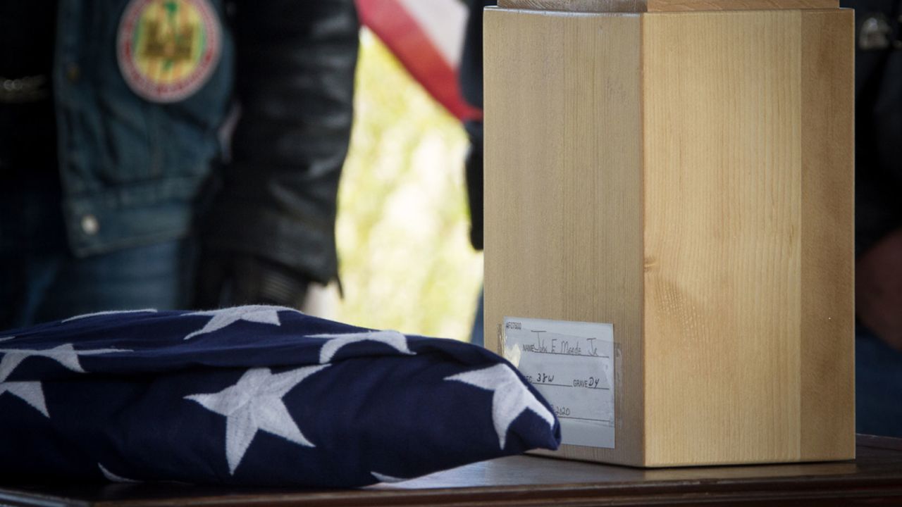 Meade's ashes now lie in the Jacksonville National Cemetery.