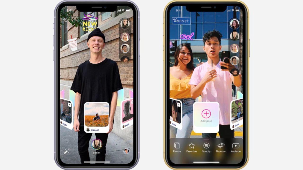 Octi encourages users to interact in person.