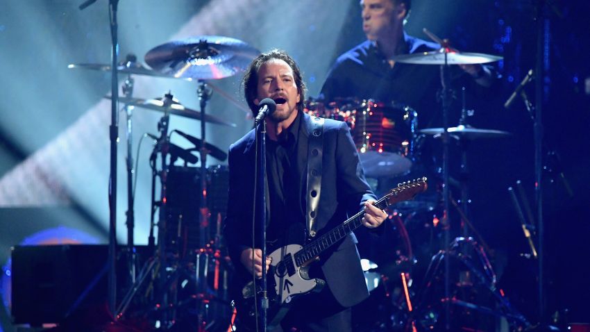 Over the last two decades, Pearl Jam (lead singer Eddie Vedder pictured) has commissioned environmental scientists to calculate the carbon footprint from each of their tours and have donated to environmental initiatives to offset their emissions. 