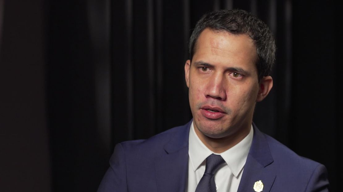 Guaido spoke to CNN's Isa Soares on Tuesday.