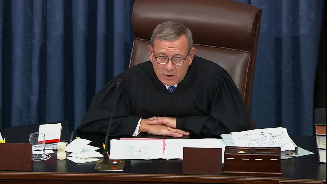 Supreme Court Chief Justice John Roberts was part of the majority in a 5-4 decision to let the vote in Wisconsin proceed.