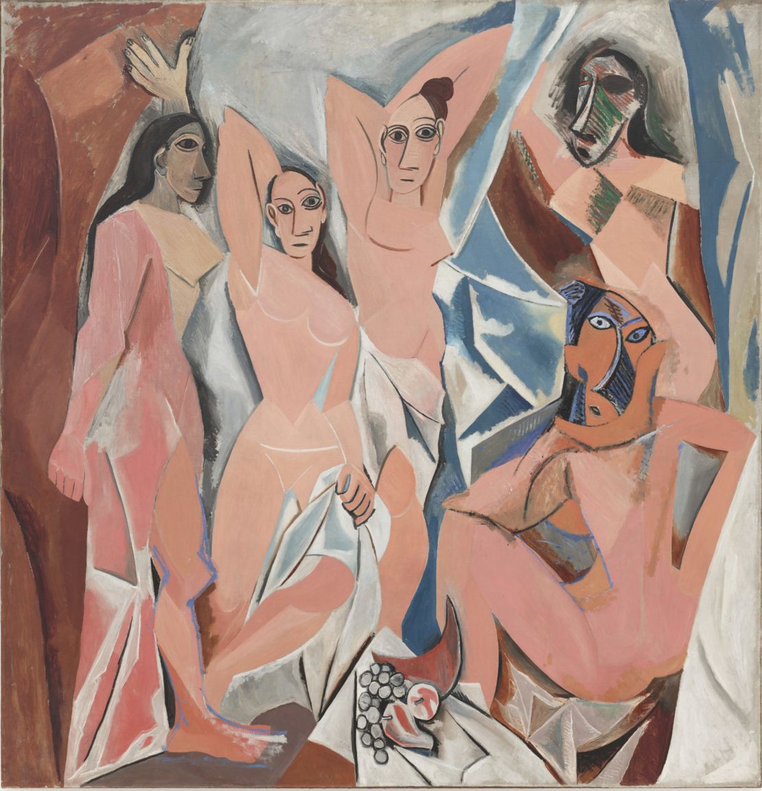 "Les Demoiselles d'Avignon" caused quite the stir when it was finally displayed for public consumption.