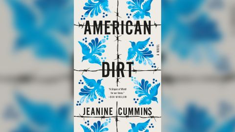 The cover of "American Dirt" features criss-crossed barbed wire.