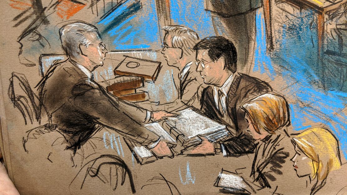 President Trump's legal team at the Senate impeachment trial; January 22, 2020