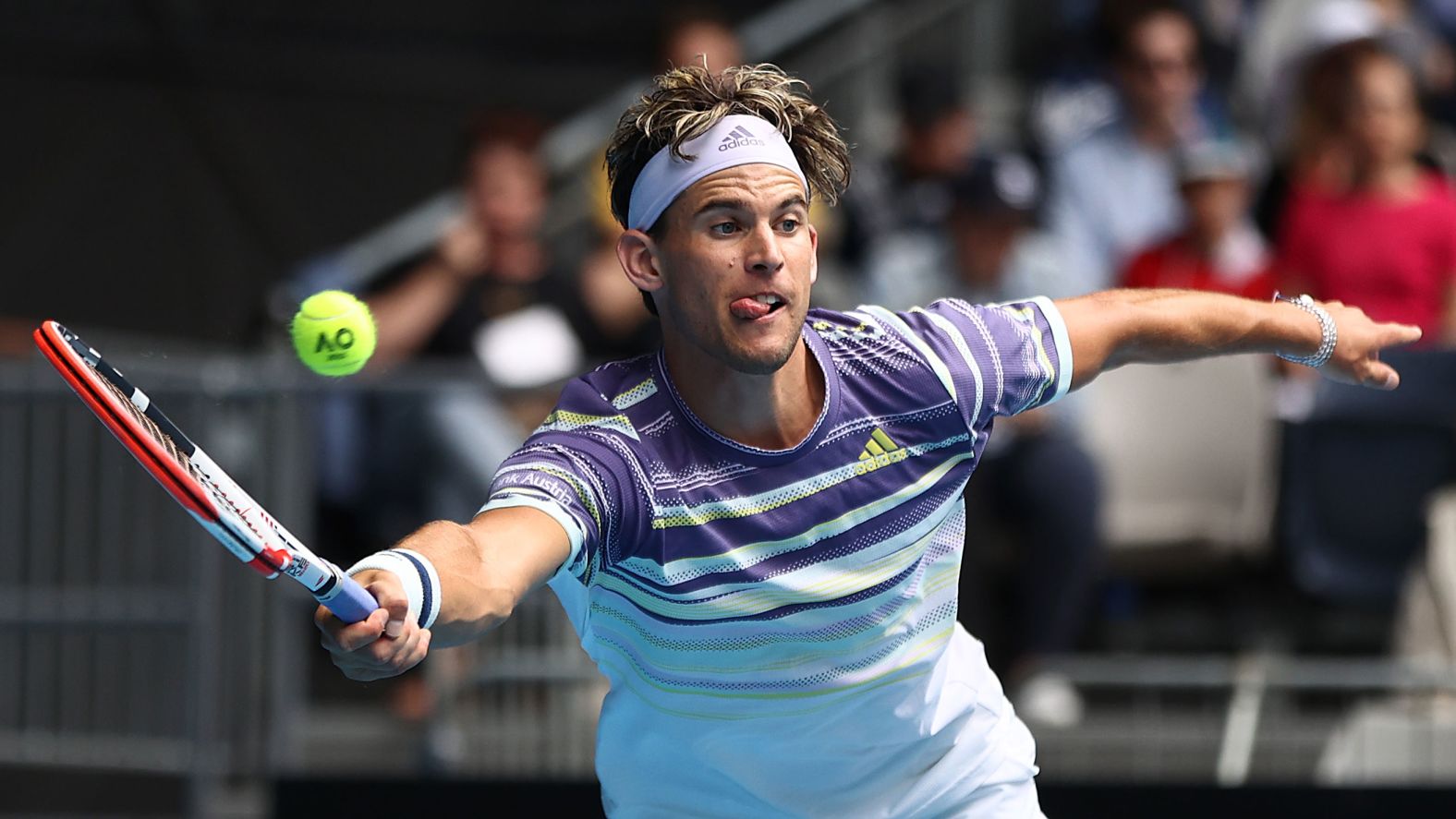 Dominic Thiem had to work hard to see off Australian wildcard Alex Bolt. The world No. 5 eventually prevailed 6-2 5-7 6-7 6-1 6-2 in their second round clash on January 23.