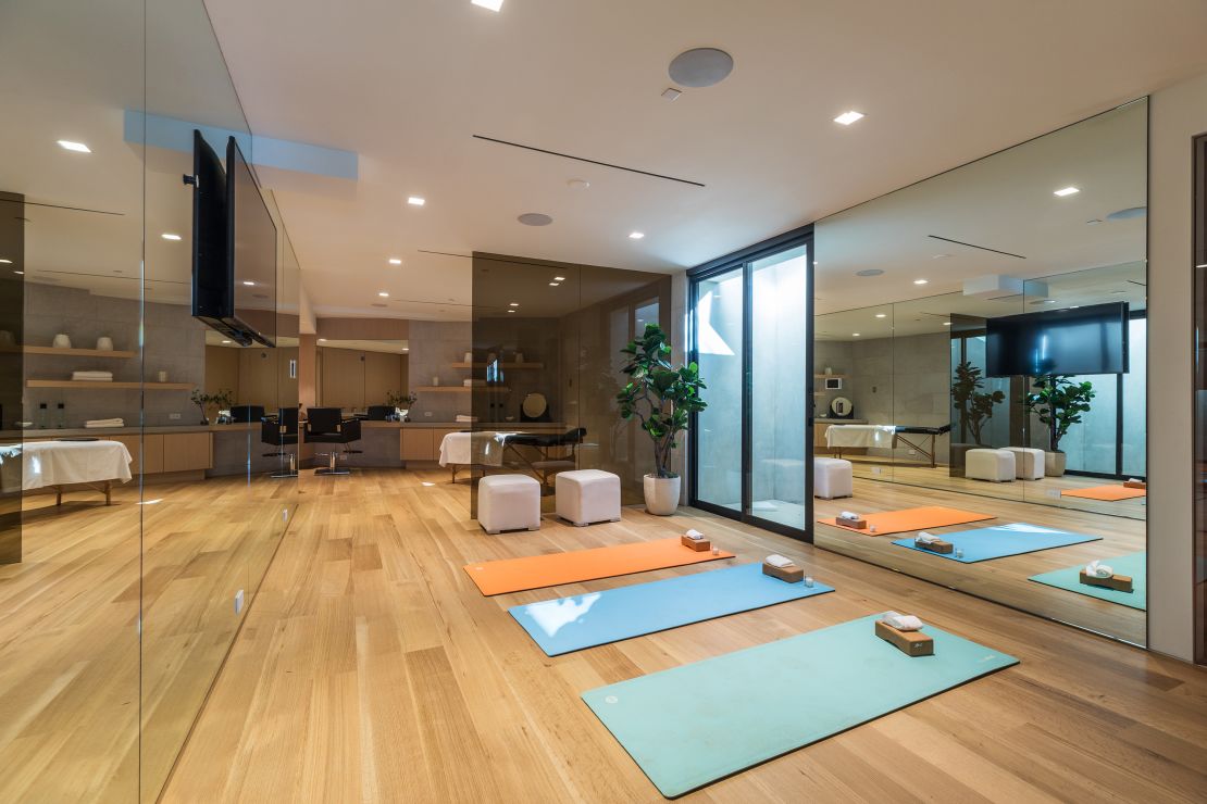 This new home in Beverly Hills was designed with wellness in mind and includes a spa, workout space and salon.