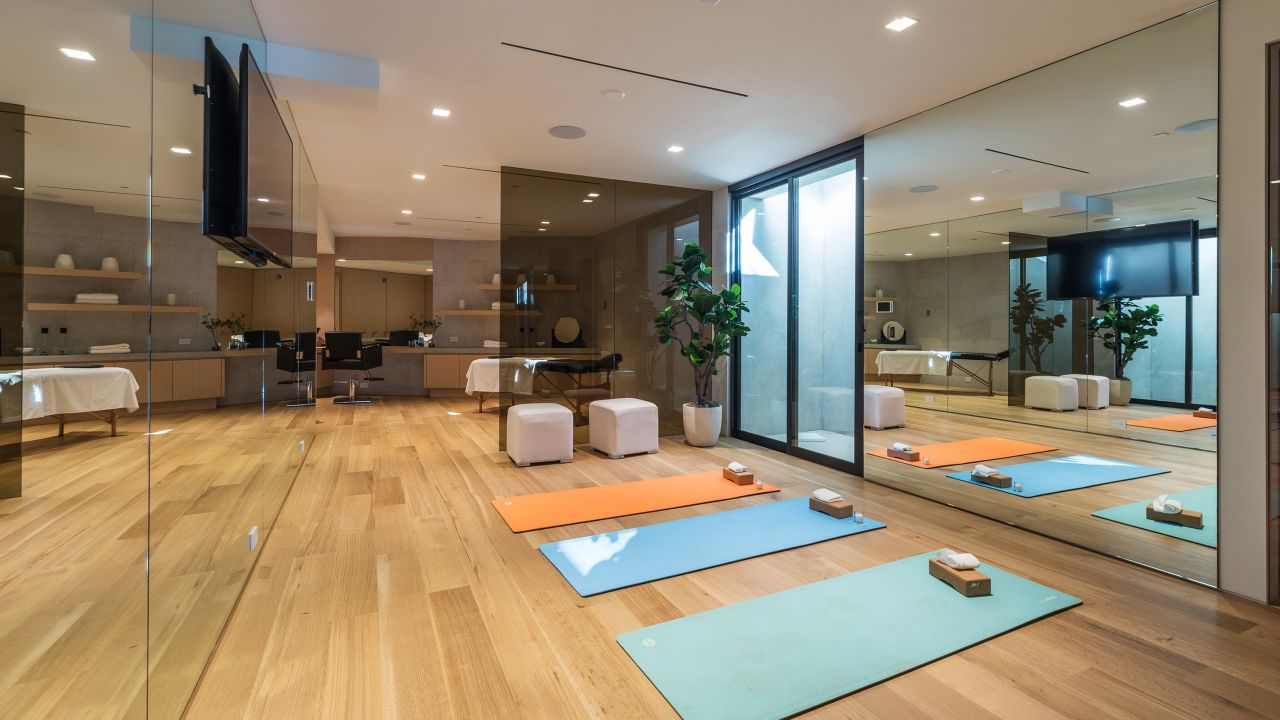 This new home in Beverly Hills was designed with wellness in mind and includes a spa, workout space and salon.