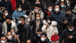 Chinese passengers, almost all wearing protective masks, arrive to board trains at before the annual Spring Festival at a Beijing railway station on January 23, 2020 in Beijing, China. The number of cases of a deadly new coronavirus rose to over 500 in mainland China Wednesday as health officials locked down the city of Wuhan in an effort to contain the spread of the pneumonia-like disease. Medicals experts have confirmed that the virus can be passed from human to human. In an unprecedented move, Chinese authorities put travel restrictions on the city of 11 million and two other neighboring cities, preventing people from leaving after 10 AM local time Thursday. The number of those who have died from the virus in China climbed to at least 17 on Thursday and cases have been reported in other countries including the United States,Thailand, Japan, Taiwan and South Korea.