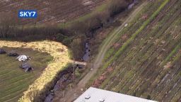 97,112 gallons of wine have spilled into a creek in Sonoma County, California on Wednesday.