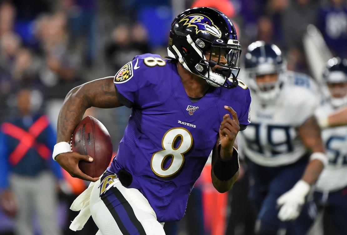 Lamar Jackson was voted NFL MVP at just 23 years old.