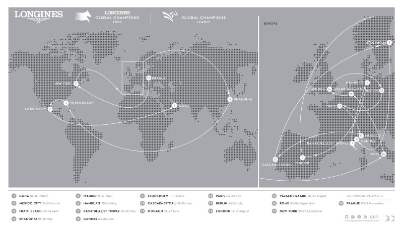 Longines Global Champions Tour and GCL returns with exciting new