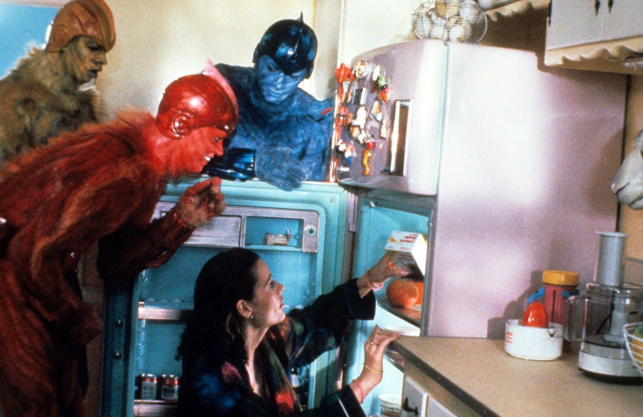 <strong>"Earth Girls are Easy"</strong>: Damon Wayans, Jim Carrey and Jeff Goldblum star as a trio of aliens who crash land into Geena Davis's life in this musical comedy. <strong>(Hulu and Amazon Prime)</strong>