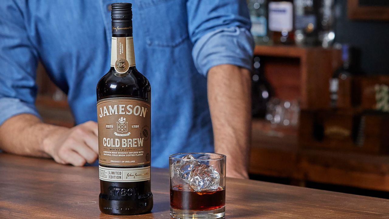 Jameson Cold Brew, or coffee-infused whiskey.