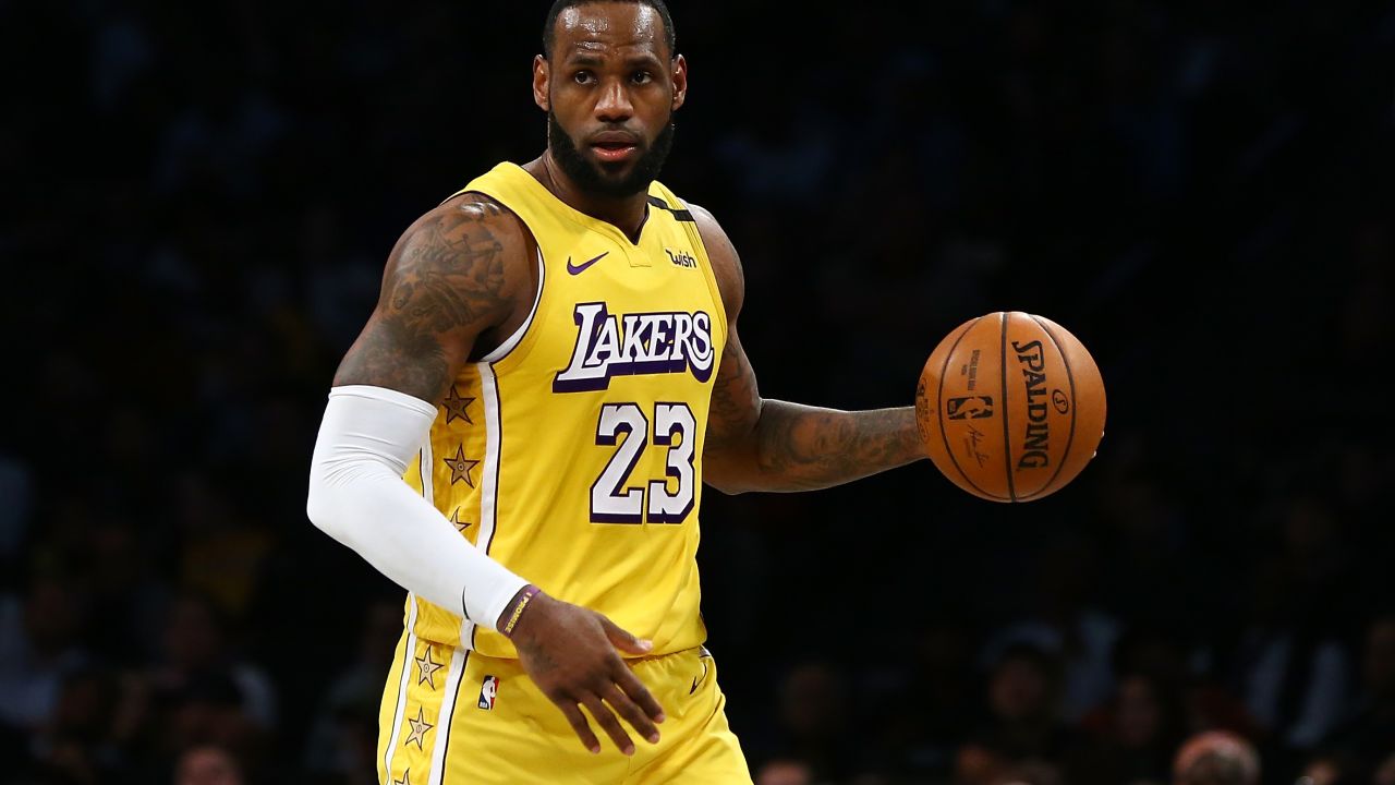 LeBron James was critical of MLB commissioner Rob Manfred on Twitter.