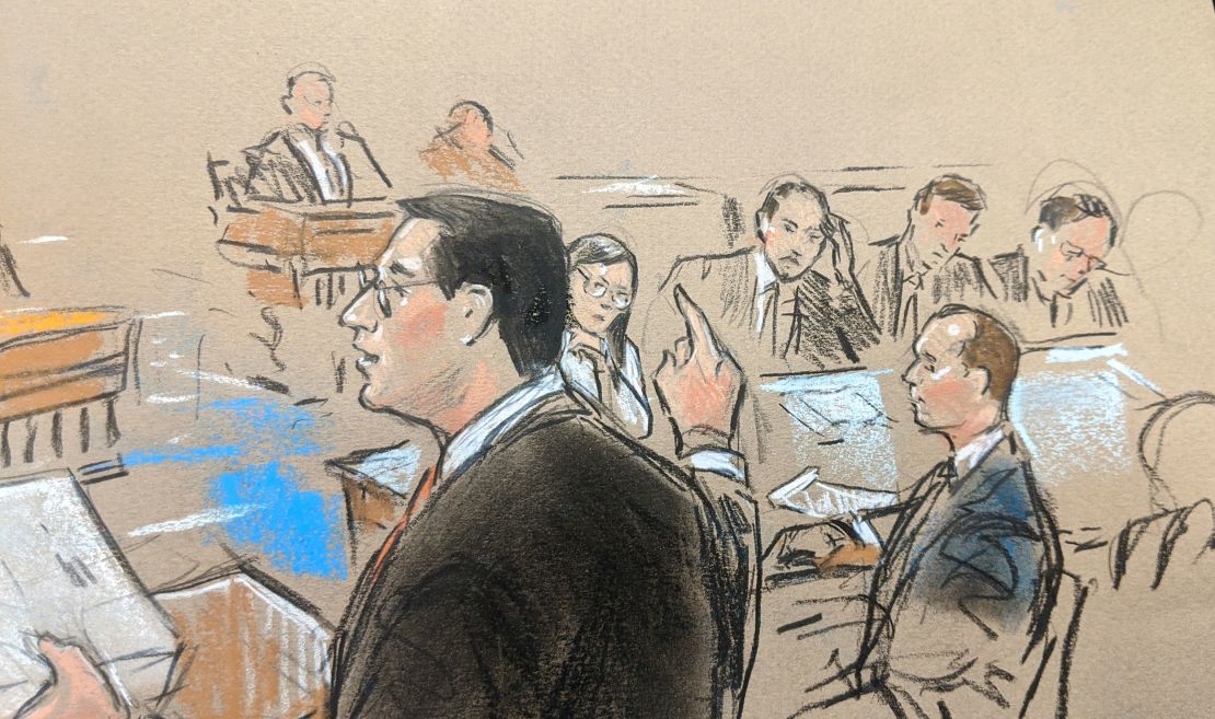Trump attorney Jay Sekulow holding the Mueller report at the Senate impeachment trial; January 25, 2020