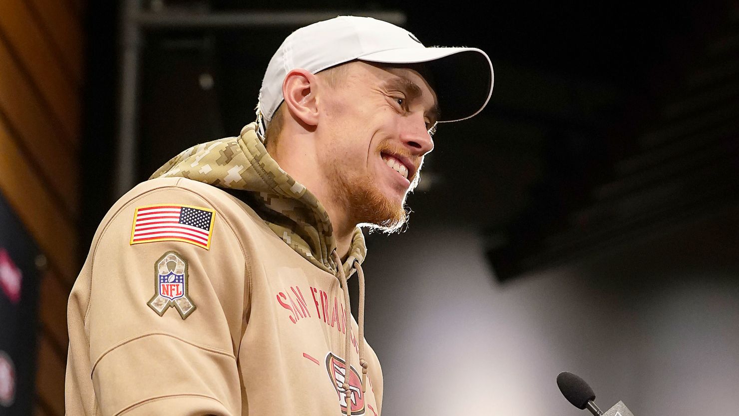 San Francisco 49ers tight end George Kittle is making his Super Bowl debut next week.