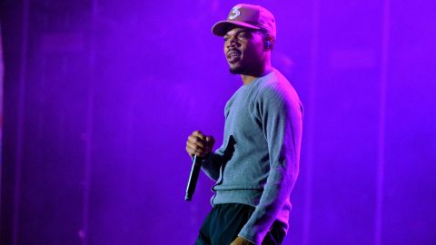 Chance the Rapper performs at the Rolling Loud Festival in Los Angeles on December 14, 2019.