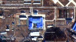 Sanumdong North Korea satellite image