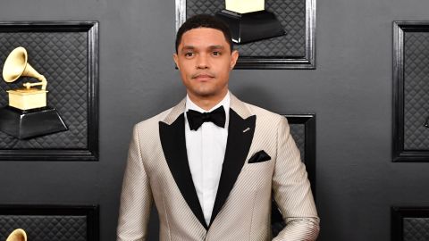 Trevor Noah is set to host the 2021 Grammy Awards, now postponed to a tentative date in March. (Photo by Frazer Harrison/Getty Images for The Recording Academy)